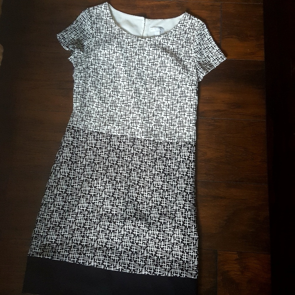 Black and white dress